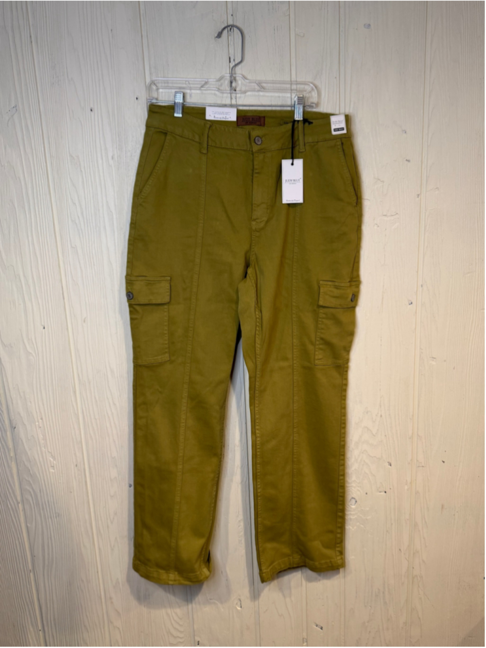 Women's Judy Blue Cargo Trousers Size 16W Green
